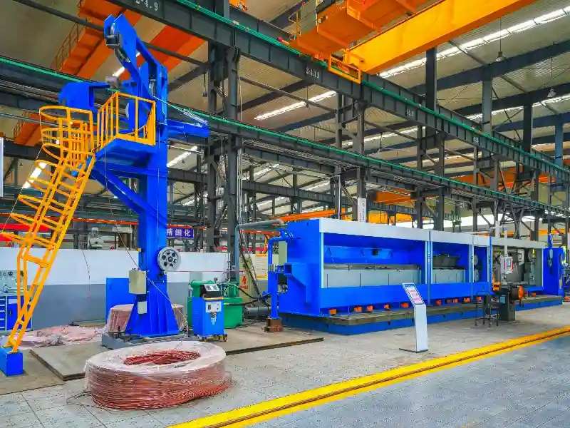 пробой медного стержня при отжиге