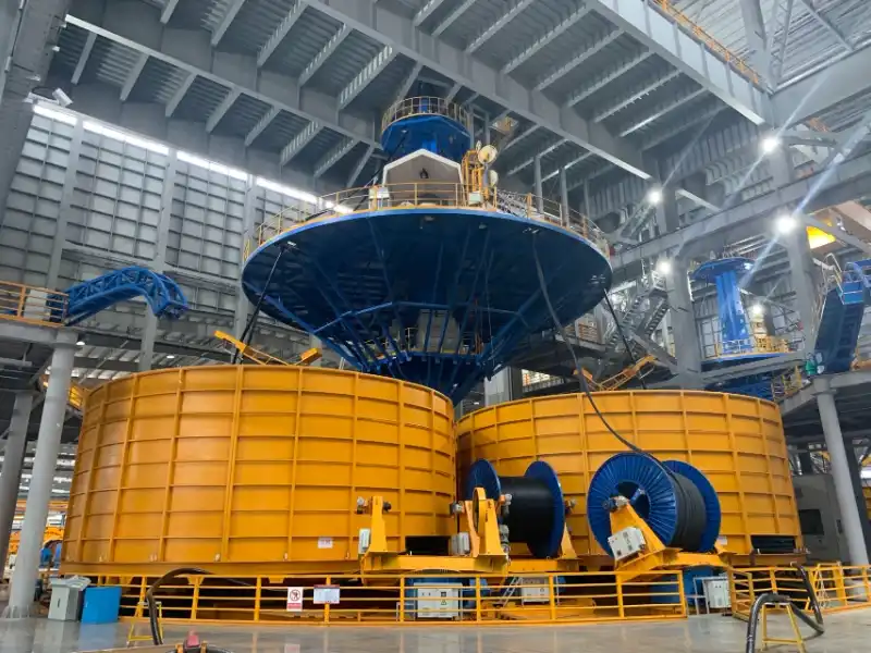 вертикальные крутильные машины для подводных силовых кабелей